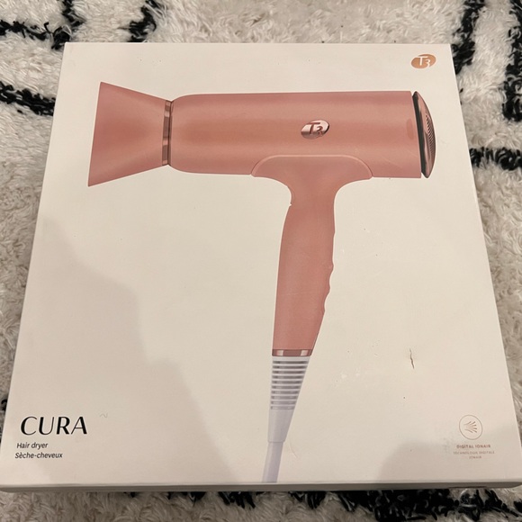 T3 Cura Hair Dryer Pink - Picture 1 of 7